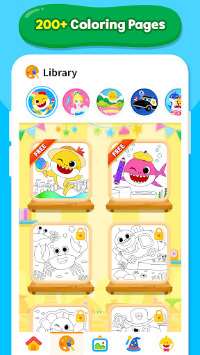 Baby Shark Coloring Book: Kids screenshot 6