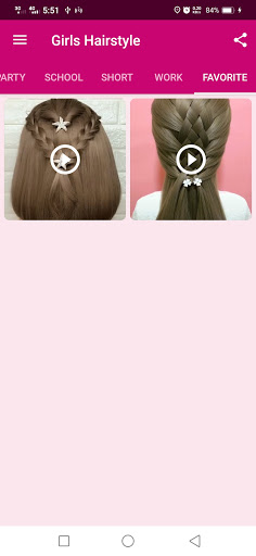 Girls Hairstyle Step By Step screenshot 6