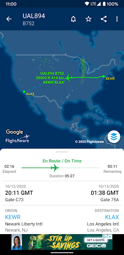 FlightAware Flight Tracker screenshot 3