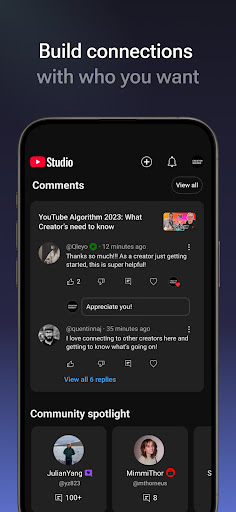 YouTube Studio screenshot 1