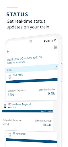 Amtrak screenshot 1