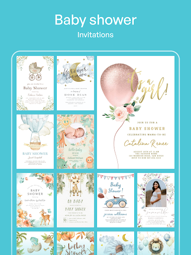 Invitation Maker: Cards & RSVP screenshot 13