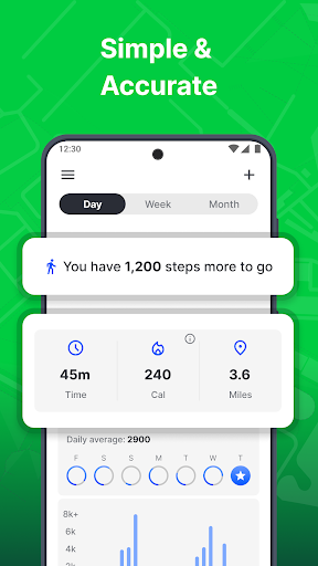 Step Tracker Launcher screenshot 1