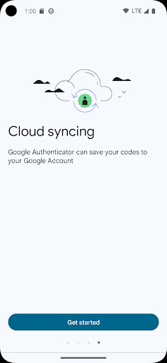 Google Authenticator screenshot 3