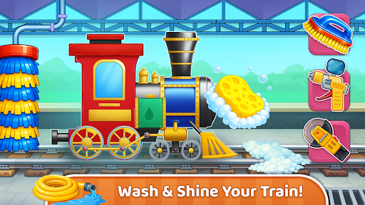 Train Station Game for Kids screenshot 10