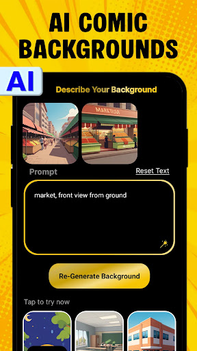 Cartoon Comic Strip Maker screenshot 4