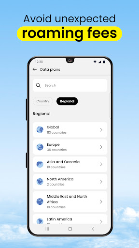 Saily: eSIM + phone number screenshot 5