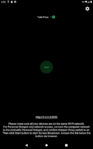 TeslaMirror screenshot 1
