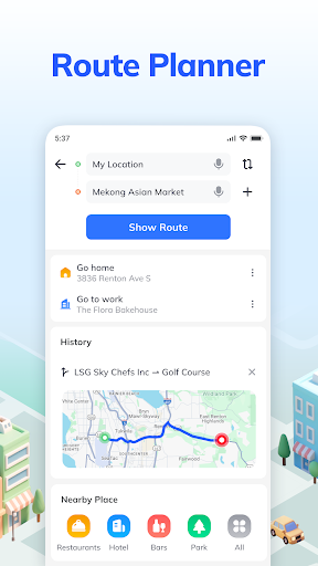 Voice GPS Navigation: GPS Map screenshot 6