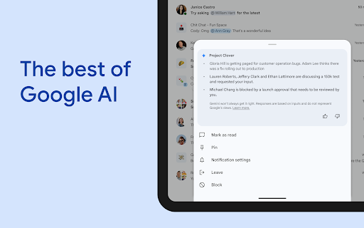 Google Chat screenshot 23