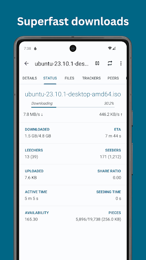 Flud - Torrent Downloader screenshot 10