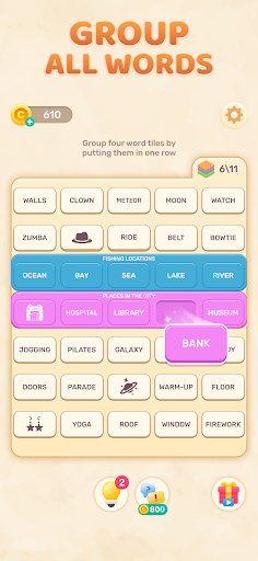 Connect Word: Association Game screenshot 4