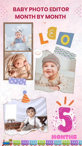 Baby Month Photo Editor Frame screenshot 3