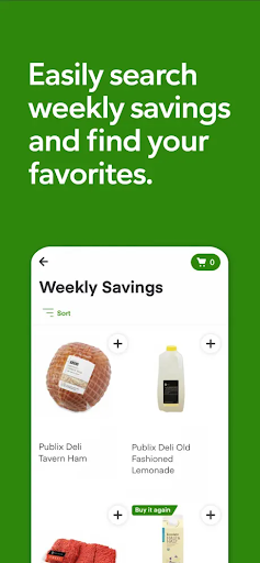 Publix Delivery & Curbside screenshot 1