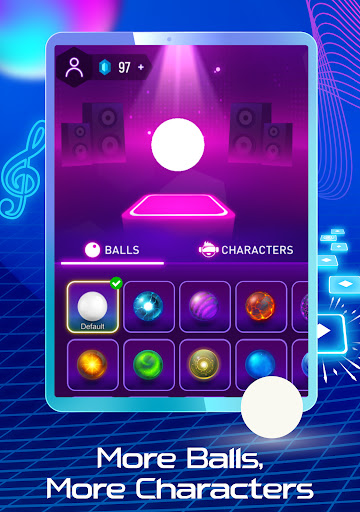 Tiles Hop Music & Ball Game screenshot 2