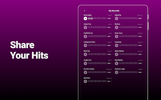 Groovepad - Music Maker screenshot 12
