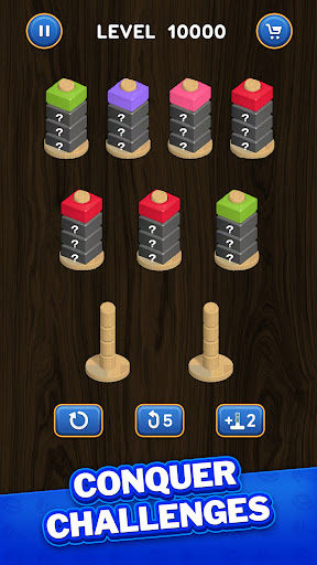 Nut Sort Puzzle - Color Sort screenshot 1