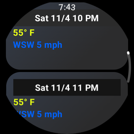 NOAA Weather & Tides screenshot 1
