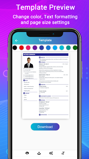 Resume - Intelligent CV maker screenshot 17