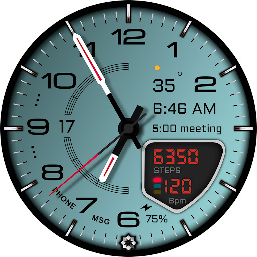 D355 Premium Watch Face screenshot 29