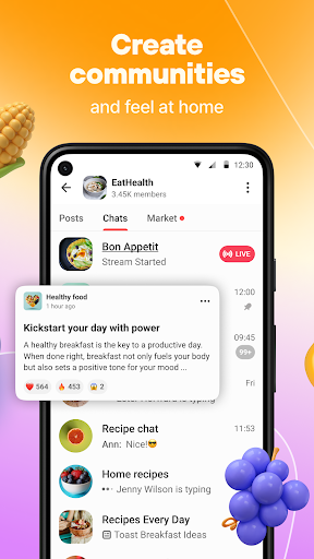 Online chat, calls - Gem Space screenshot 5