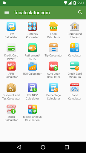 Financial Calculators Pro screenshot 2