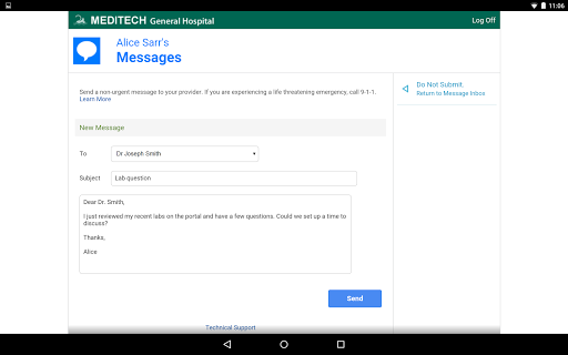 MEDITECH MHealth screenshot 11