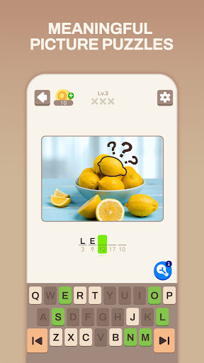 Cryptogram Word - Puzzles Game screenshot 1