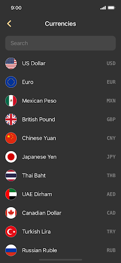 Currency converter offline screenshot 1
