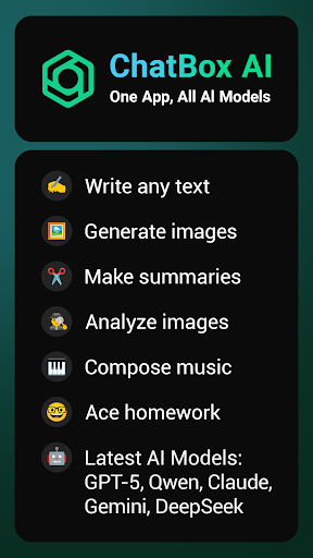 ChatBox: AI Chat Bot Assistant screenshot 1