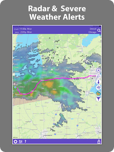 Drive Weather With Live Radar screenshot 3
