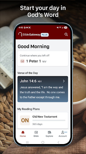 Bible Gateway screenshot 1
