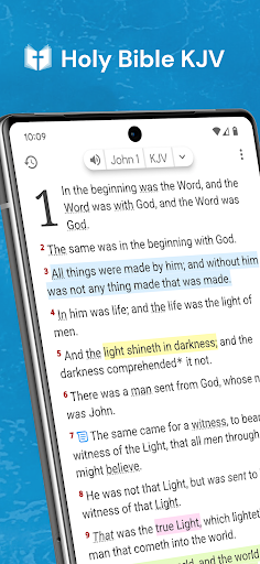 Holy Bible King James + Audio screenshot 1