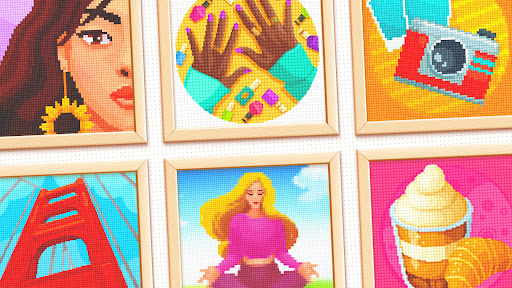 Magic Cross Stitch: Pixel Art screenshot 2