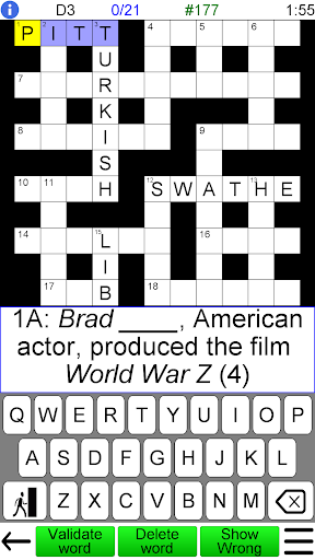 Crossword Unlimited screenshot 3