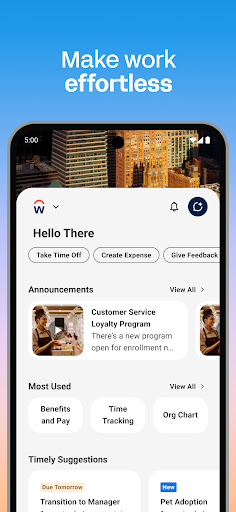 Workday screenshot 2