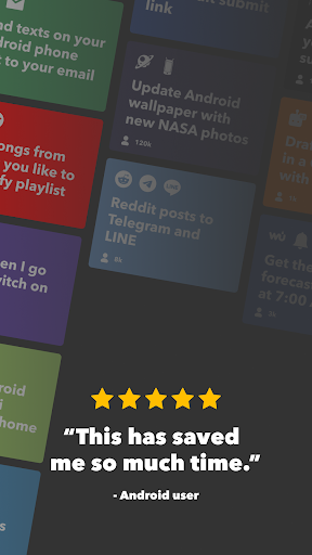 IFTTT - Automate work and home screenshot 1