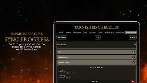 Tarnished Checklist Premium screenshot 11