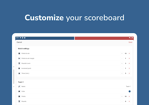 Scoreboard - Keep score screenshot 11