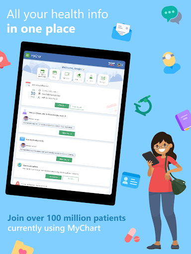 MyChart screenshot 2