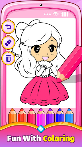 Princess Baby Phone Game screenshot 2