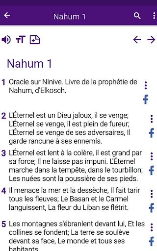 Bible en français courant screenshot 16