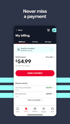 MyFrontier screenshot 12