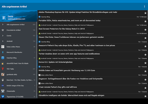 Nextcloud News screenshot 5