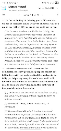 Mirror Study Bible screenshot 2