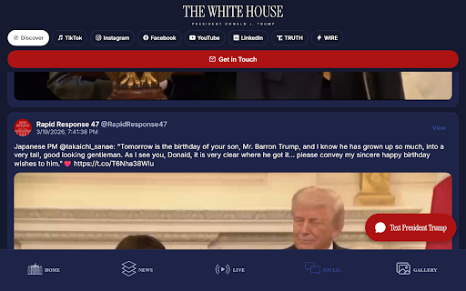 The White House screenshot 2