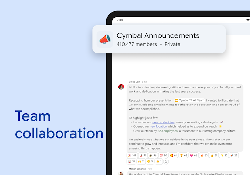 Google Chat screenshot 6