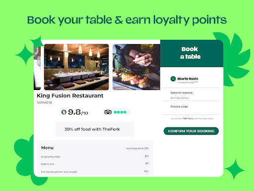 TheFork - Restaurant bookings screenshot 19