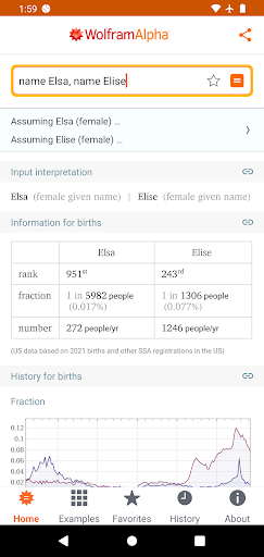 WolframAlpha Classic screenshot 7