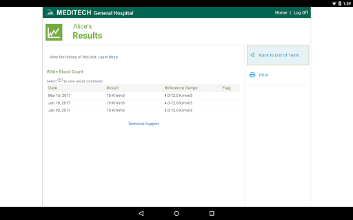 MEDITECH MHealth screenshot 12
